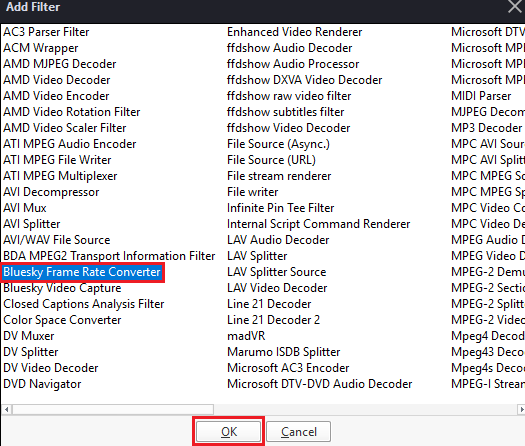 Bluesky Frame Rate Converter